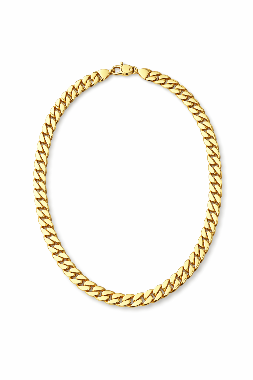 Classic Gold Curb Link Chain